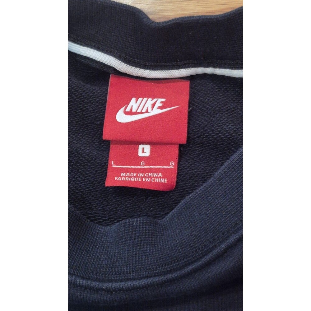 Lot of 2 Nike Sportswear Futura Toss Logo AOP Sweatshirts Women's Size Large - Picture 3 of 12